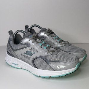 Skechers GoRun Consistent SN 128075 Gray Running Sneakers Women's Size 10